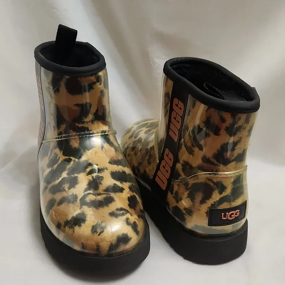 UGG Classic Clear Mini Panther Boots (W Size 7) - Picture 6 of 14